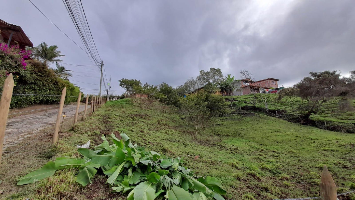 Lote en venta – Vereda Aguas Claras, El Carmen de Viboral – 874 m², hermosa vista